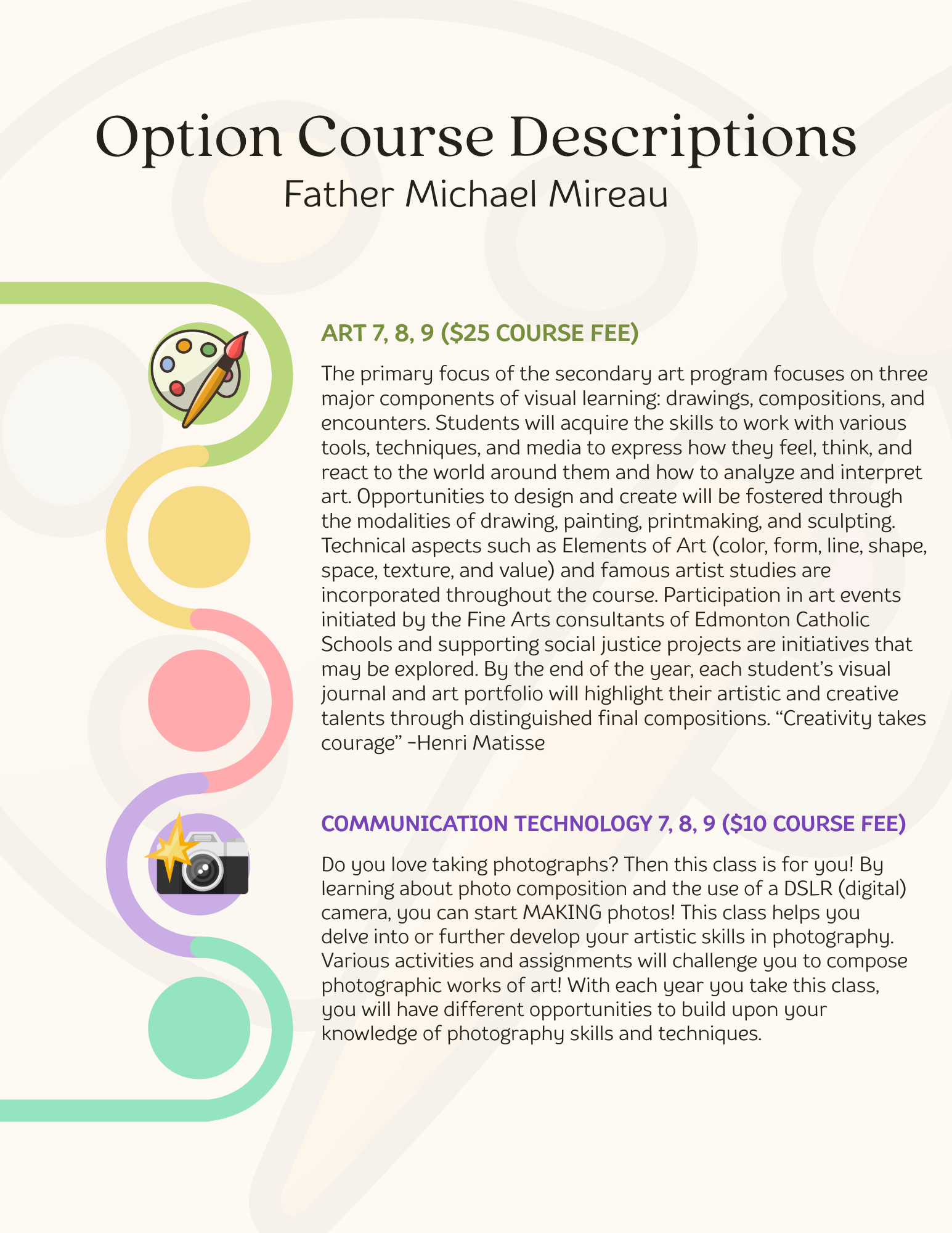options