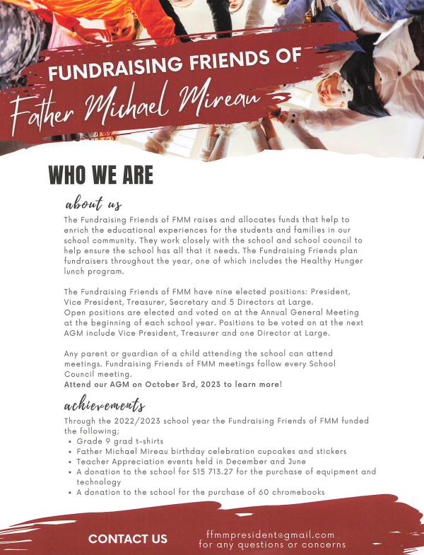 FMM Fundraising Friends Who We Are