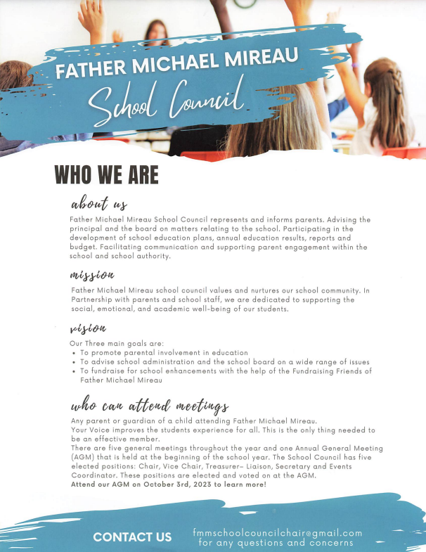 FMM School Council Who We Are